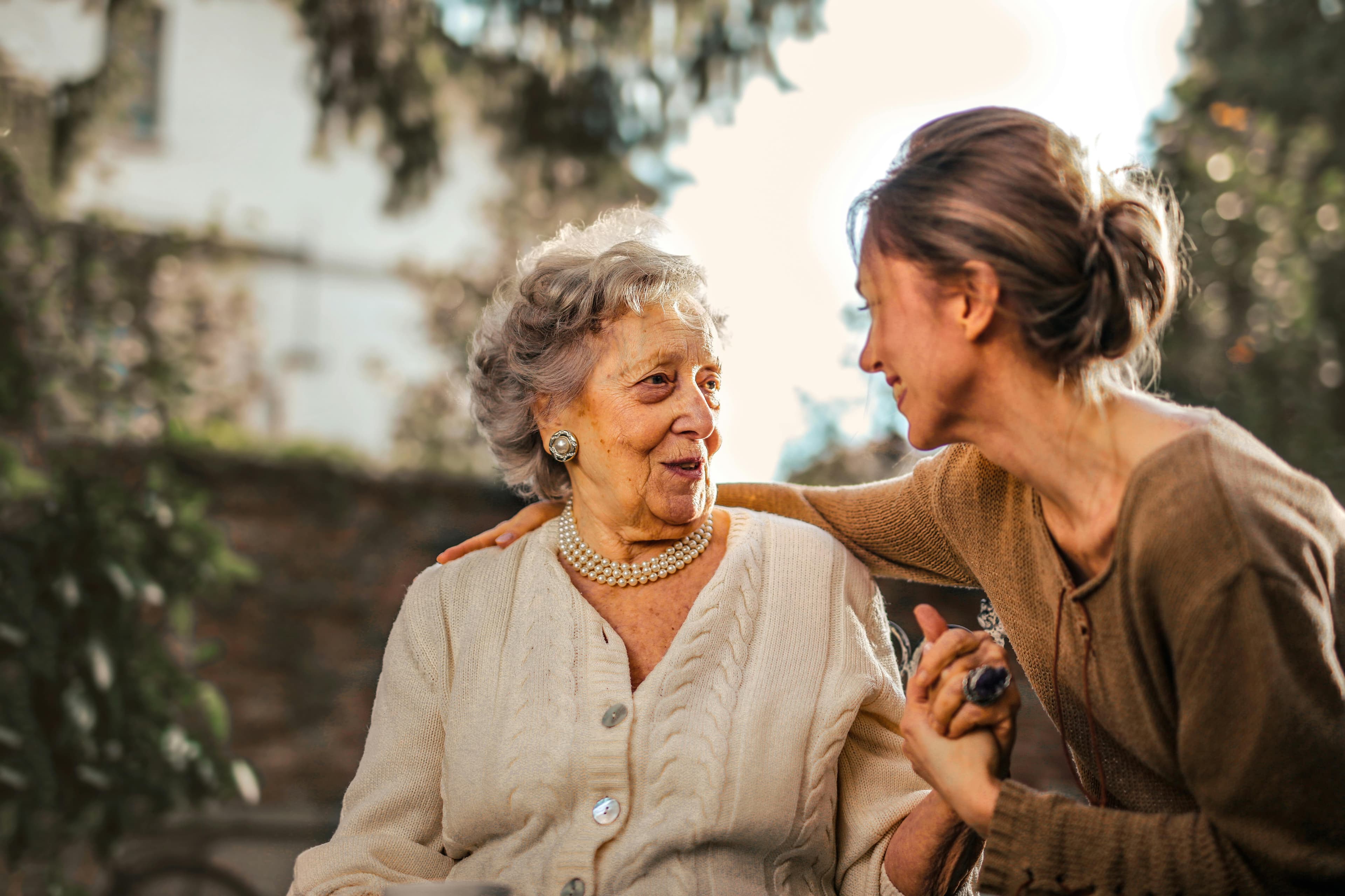 Healthcare professionals providing compassionate care